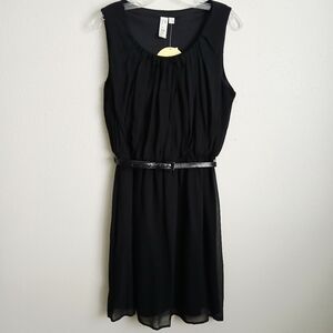 Emma & Michele Dress Women's Size 12 Black Sleeveless Round Neck Mini